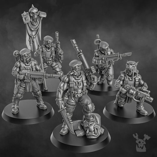 THE ORK SLAYERS SQUAD (BUILD KIT)