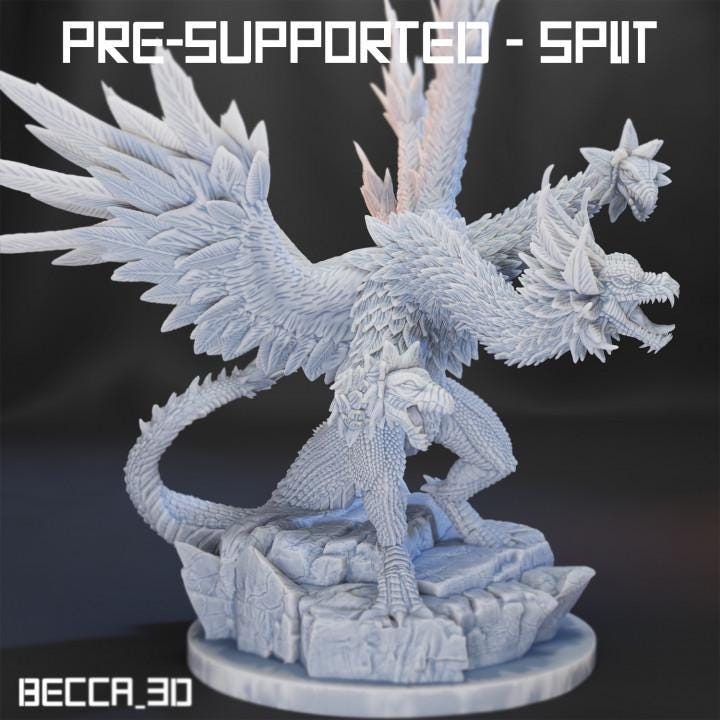 Kaijumon Hydra/ Tabletop Model / Miniature Figurine | Kaijumon