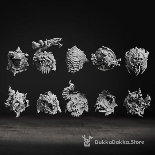 CW "CORPSEMAKERS" SHOULDER PADS X10