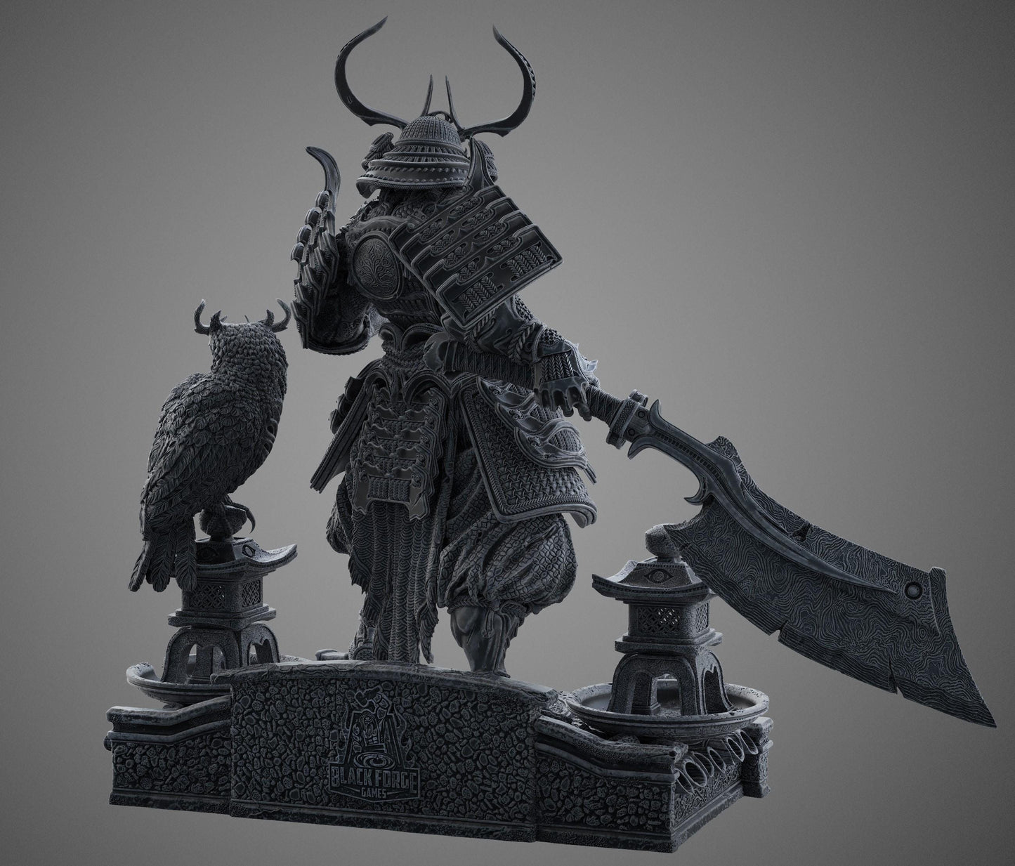 BFG - Garden Base | Sculpt | Black forge Games