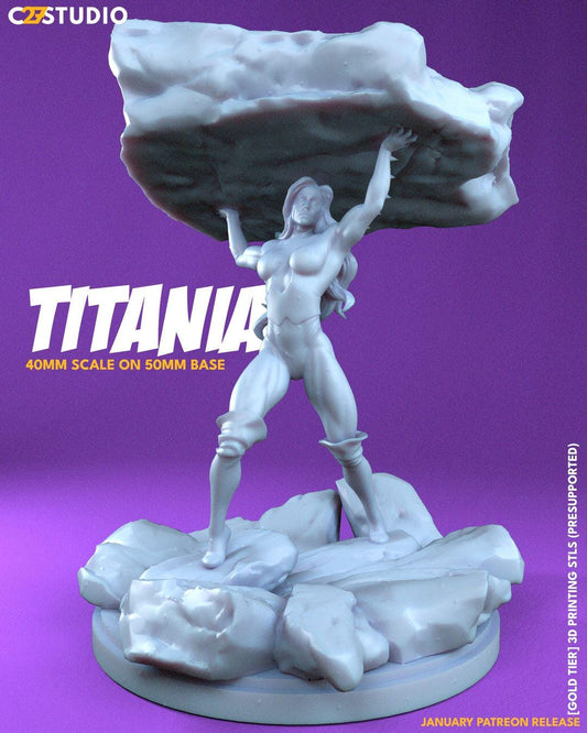 Muscle Mommy - Crisis Protocol Proxy - Marvel Fan Art - 3d Printed TTRPG Miniature