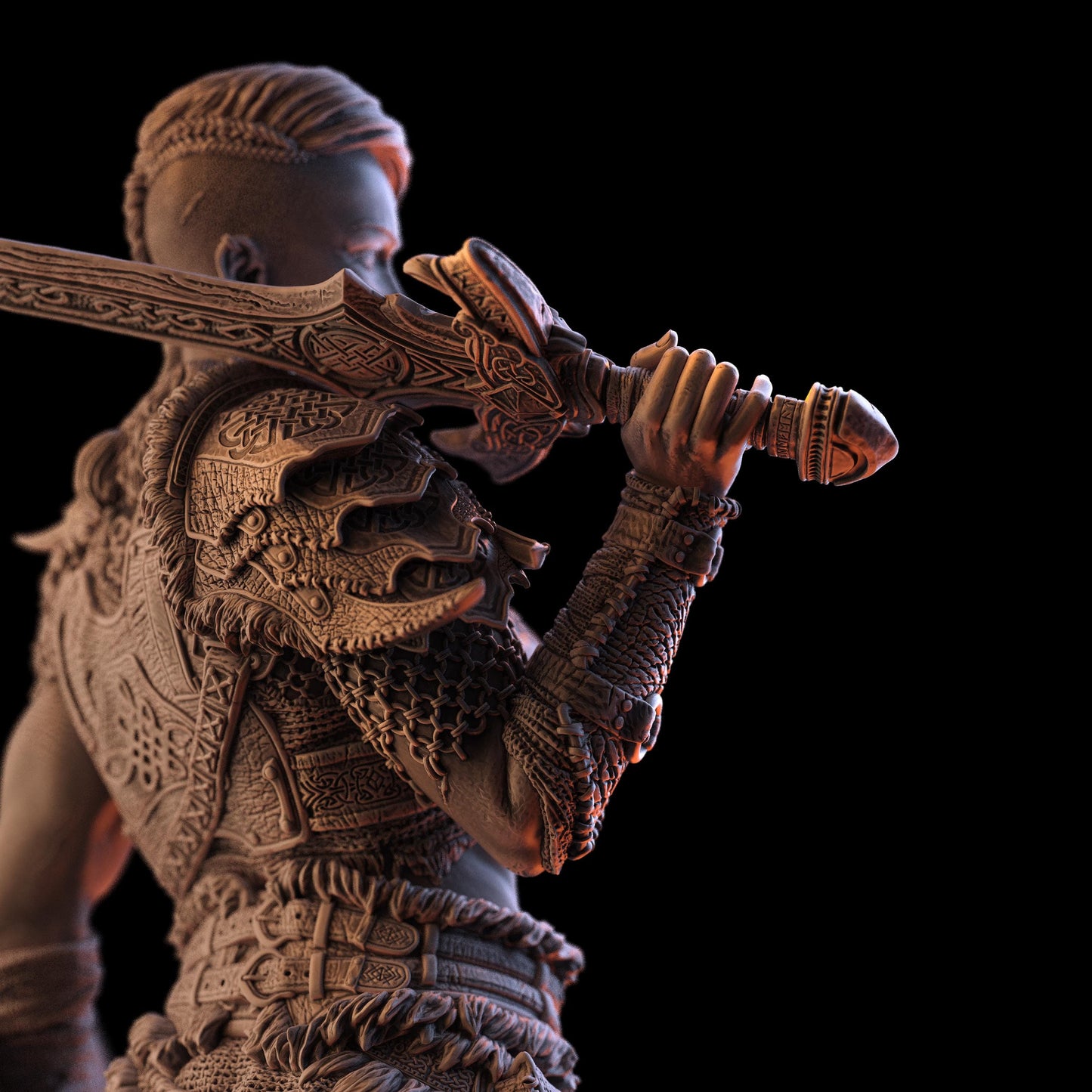 BFG - Ellika - The Undefeated - 1.12 Scale V2 | Sculpt | Black forge Games