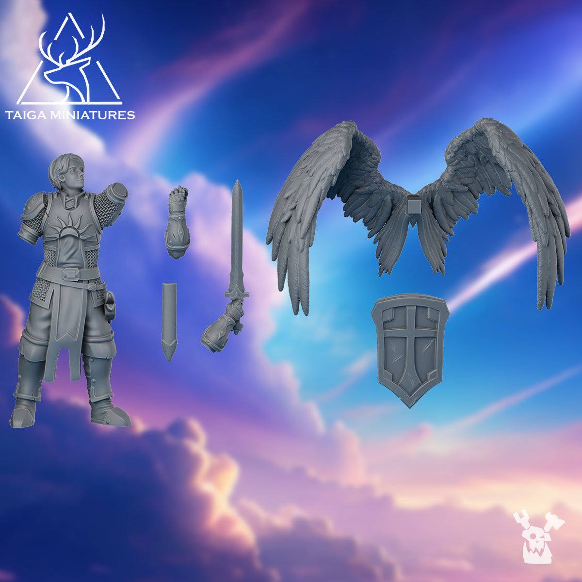 Alternate view of CELESTIAL WARRIORS SET by DakkaDakka Store - Full Miniature / Model