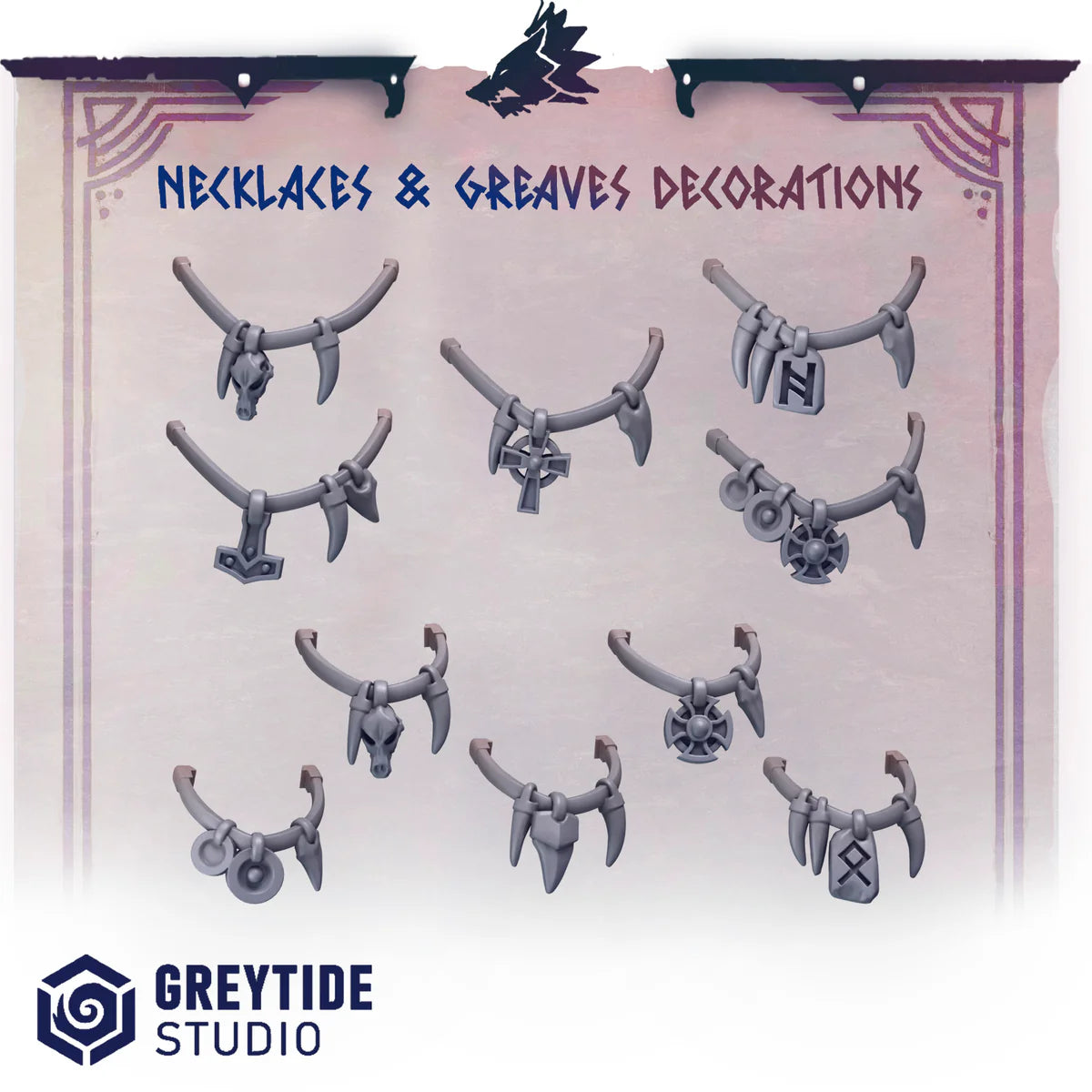 Necklaces and greaves decorations PH