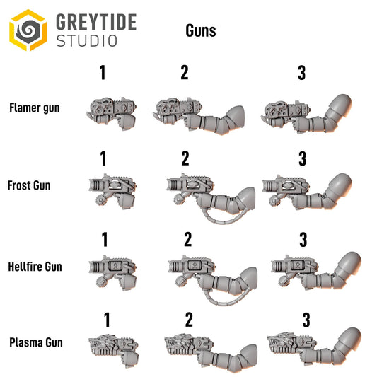 Guns | Primal HoundsExpansion | Greytide Studio