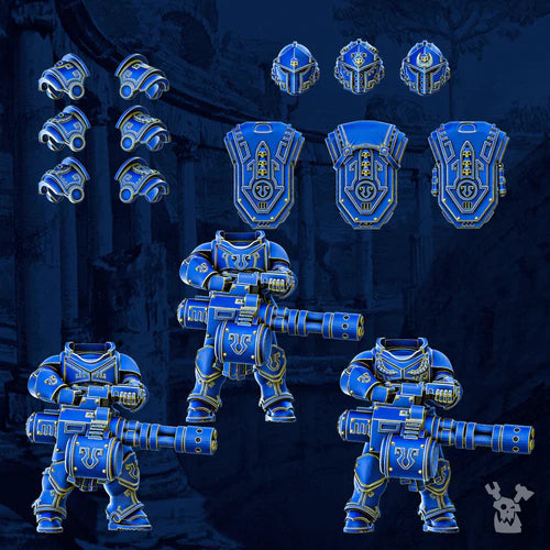 Princeps Cohorte Machine Cannons Squad x3