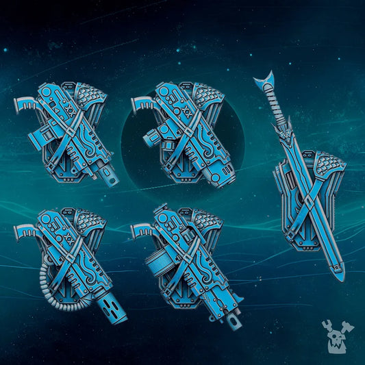 SCYLLA WEAPON BACKPACKS SET