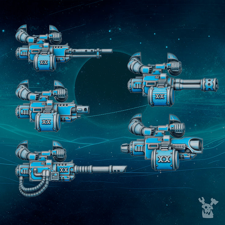 Scylla Heavy Weapons Set x5