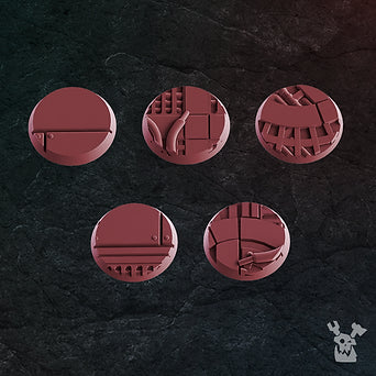 Alien Factory 32mm Bases Set x5 #1