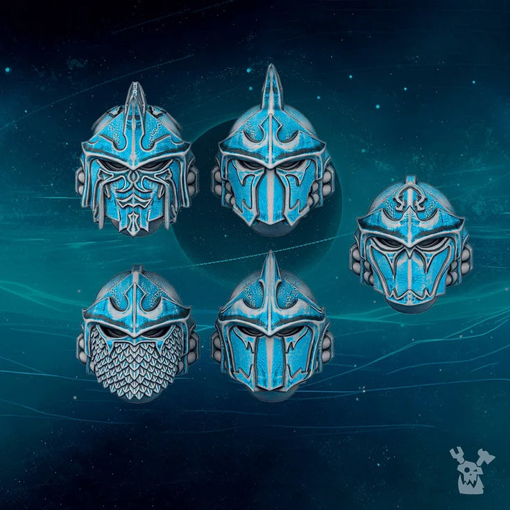 Scylla Legion Heads Set x5