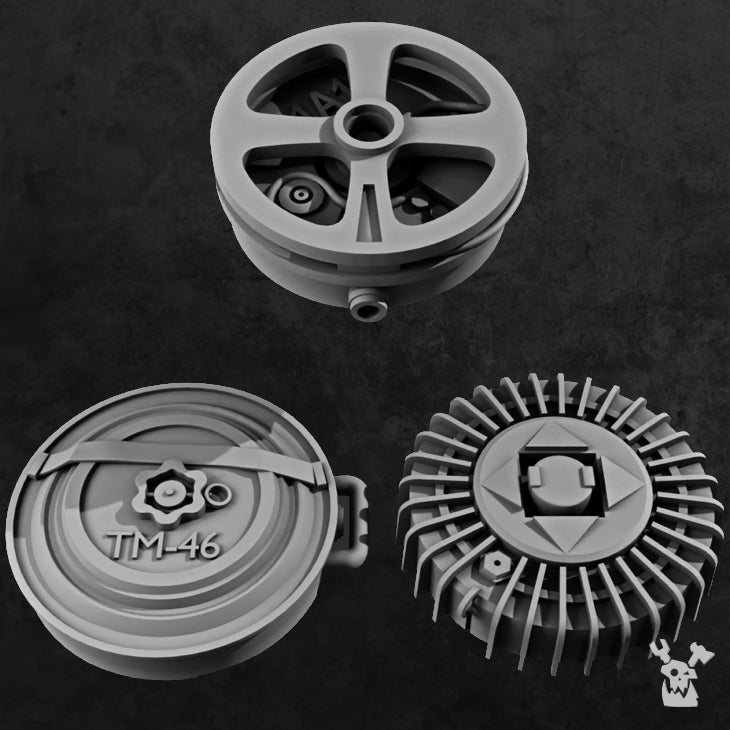 Anti-tank Mines х3