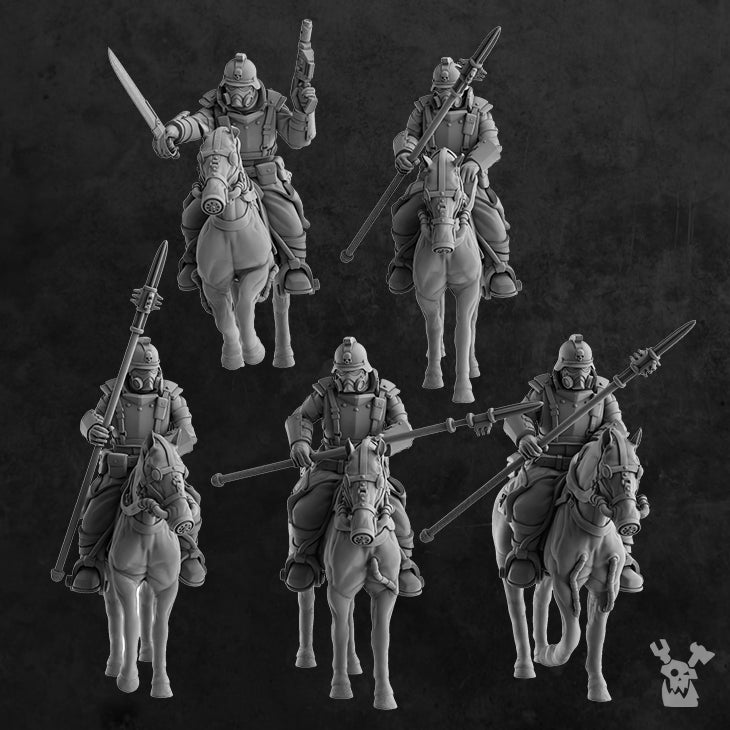 2ND DEATH DIVISION CAVALRY SQUAD x5