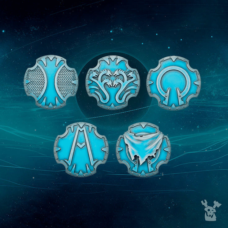 Scylla Shields Set x5