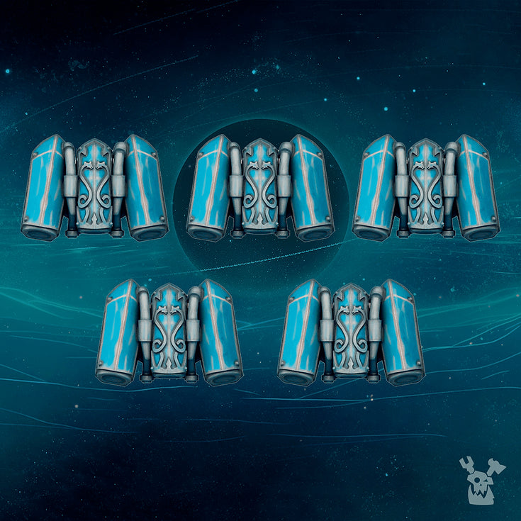 Scylla Assault Brothers Jump Packs Set x5