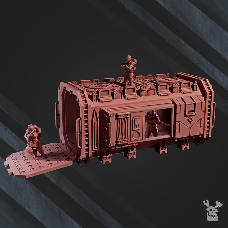 Container for terrain