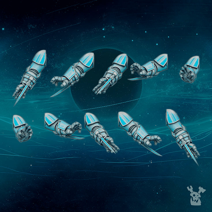Scylla Assault Brothers Hidden Blade Set x10