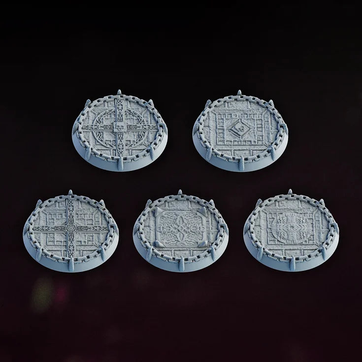 32mm Carnage Reapers Bases Set x5