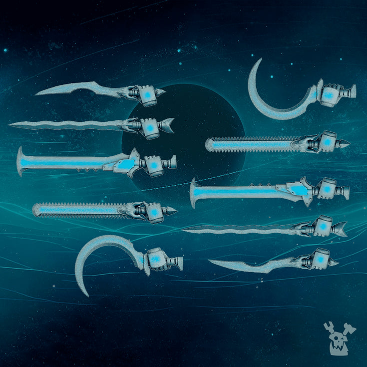 Scylla Melee Weapons Set x10 #1