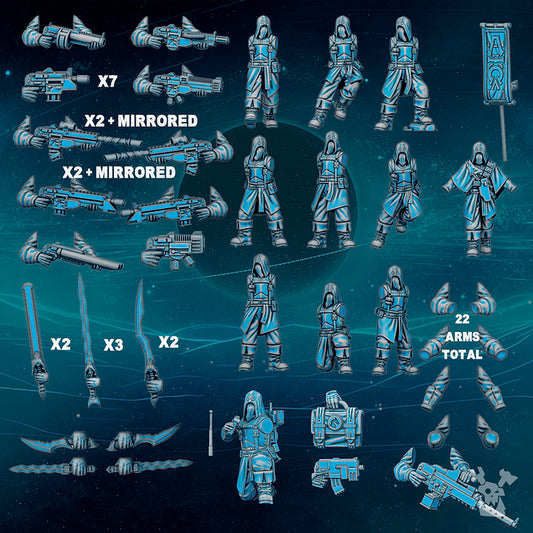 Scylla Сultists Set x10 + radio operator