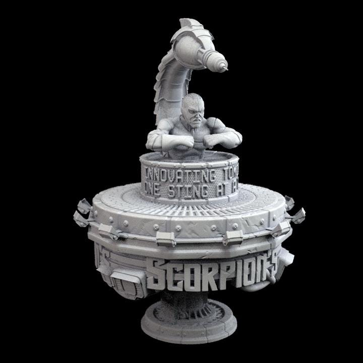 Stinger Media - Crisis Protocol Proxy - Marvel Fan Art - 3d Printed TTRPG Miniature