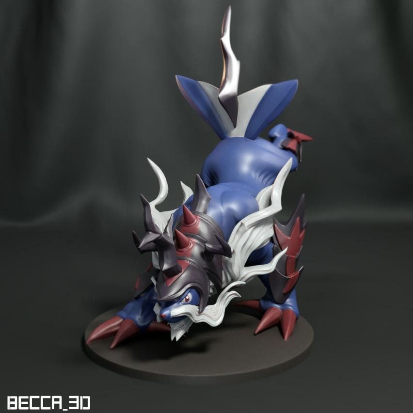 Kaijumon Sea Fox/ Tabletop Model / Miniature Figurine | Kaijumon