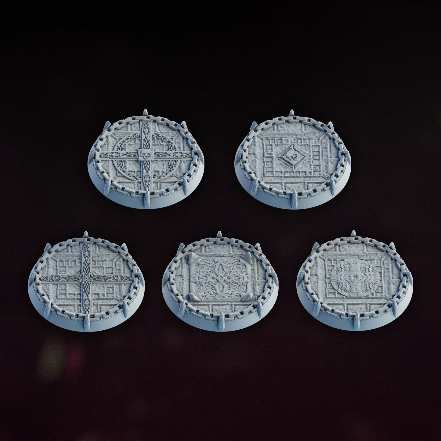 CARNAGE REAPERS BASES SET x5