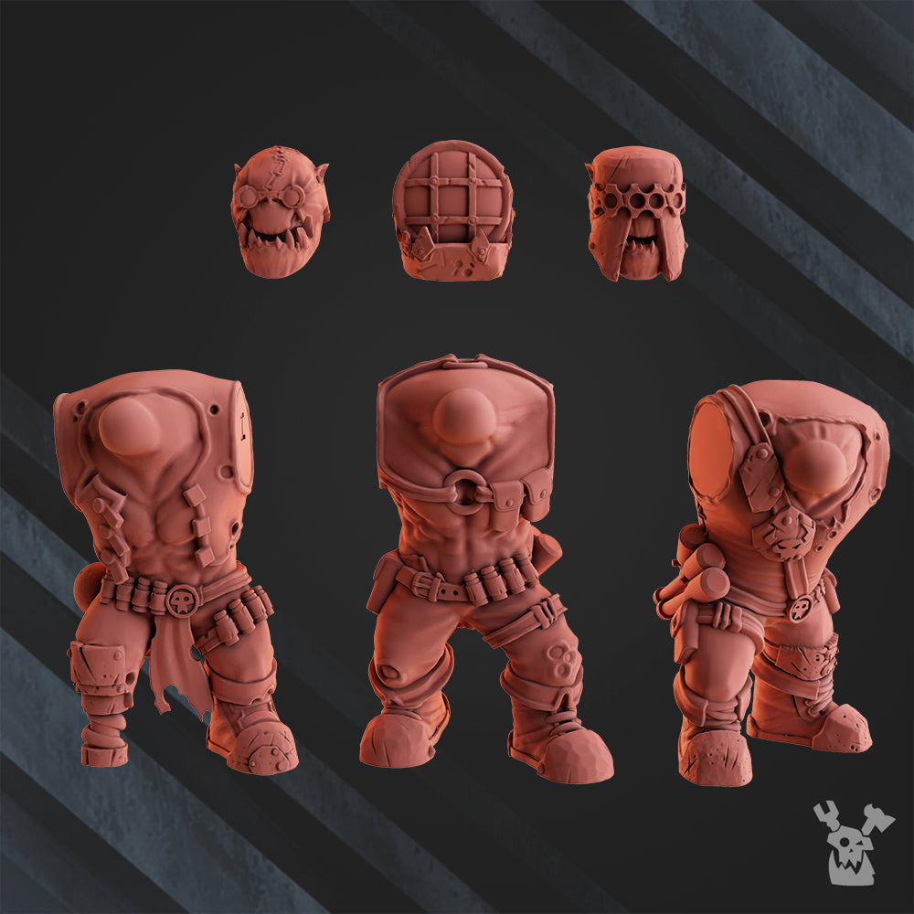Alternate view of BIG MEGASHOOTA BOYZ by DakkaDakka Store - Full Miniature / Model