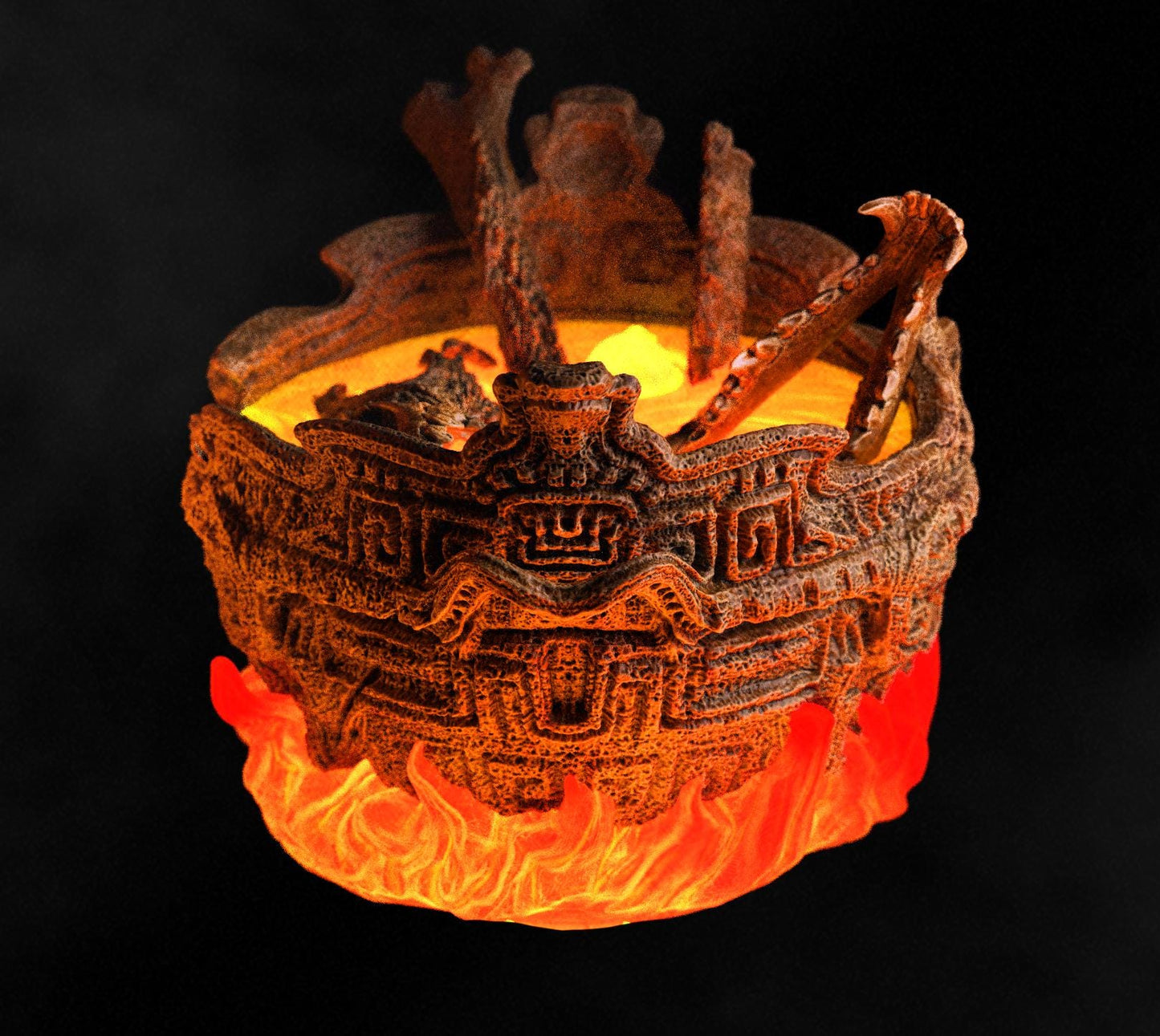 BFG - Omari - Addon - Bone Broth Cauldron - 1.12 Scale | Sculpt | Black forge Games