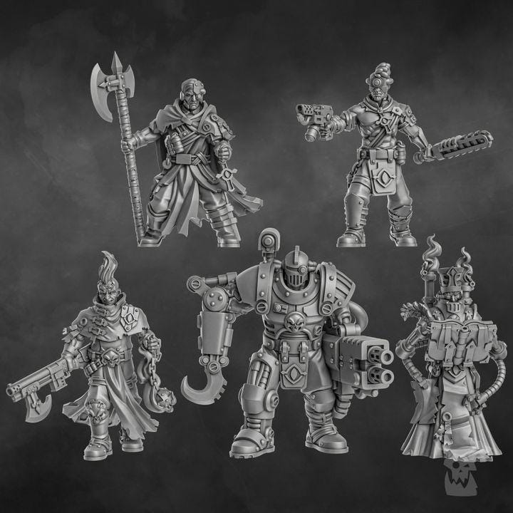 Holy Department of Heretical Investigations/ Tabletop Model / Wargaming Miniature | DakkaDakka