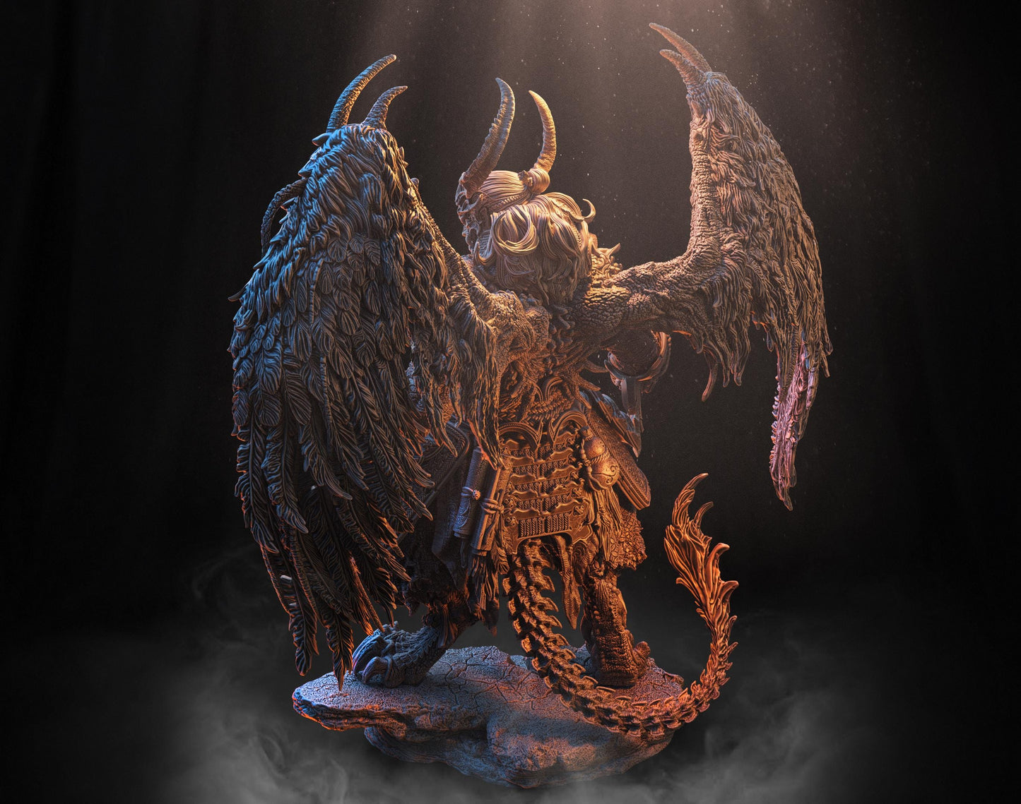 BFG - Corrupted Tenjin - 1.12 Scale | Sculpt | Black forge Games
