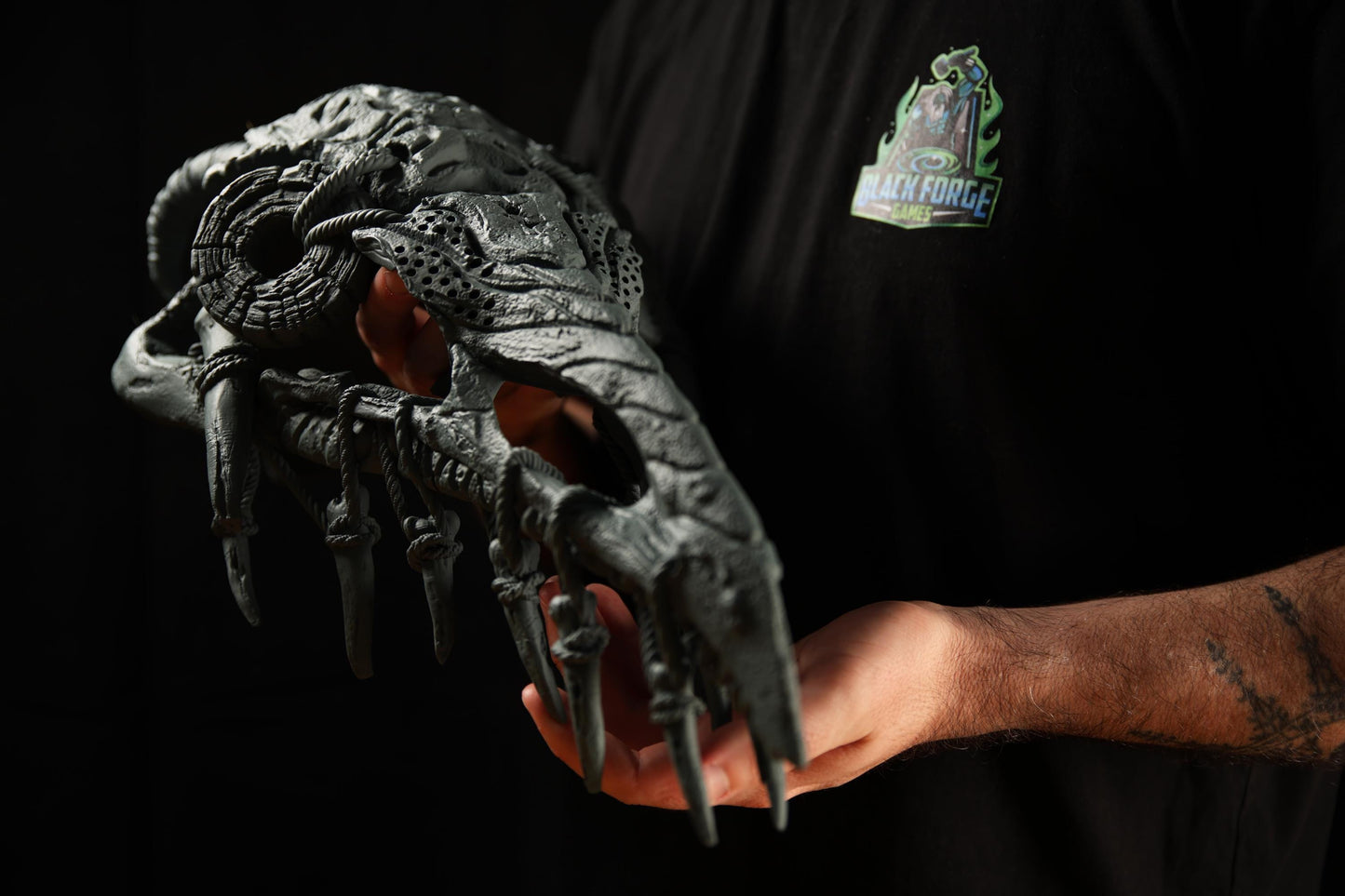 BFG - Face of Decay - Omari Mask Life-Sized | Sculpt | Black forge Games