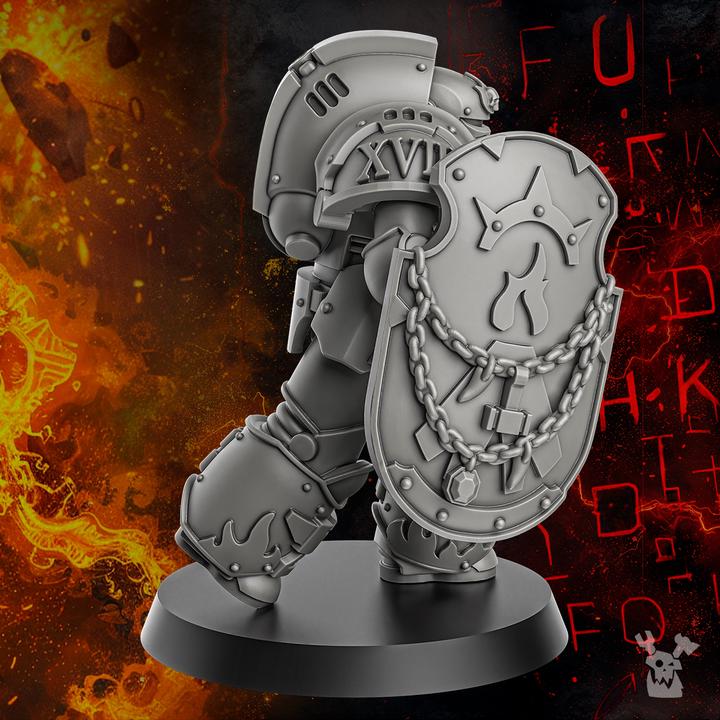 Millennium Wars Vol 2 Magma Forged Warrior/ Tabletop Model / Wargaming Miniature | DakkaDakka
