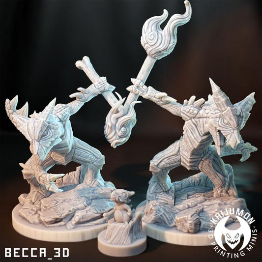 Kaijumon Skullbold/ Tabletop Model / Miniature Figurine | Kaijumon (marowak)