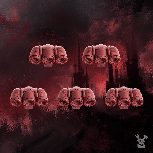Crimson Wings Jetpacks Set x5