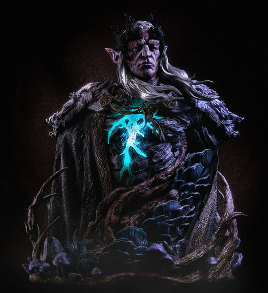 King Val-Daerak | Sculpt | Black forge Games