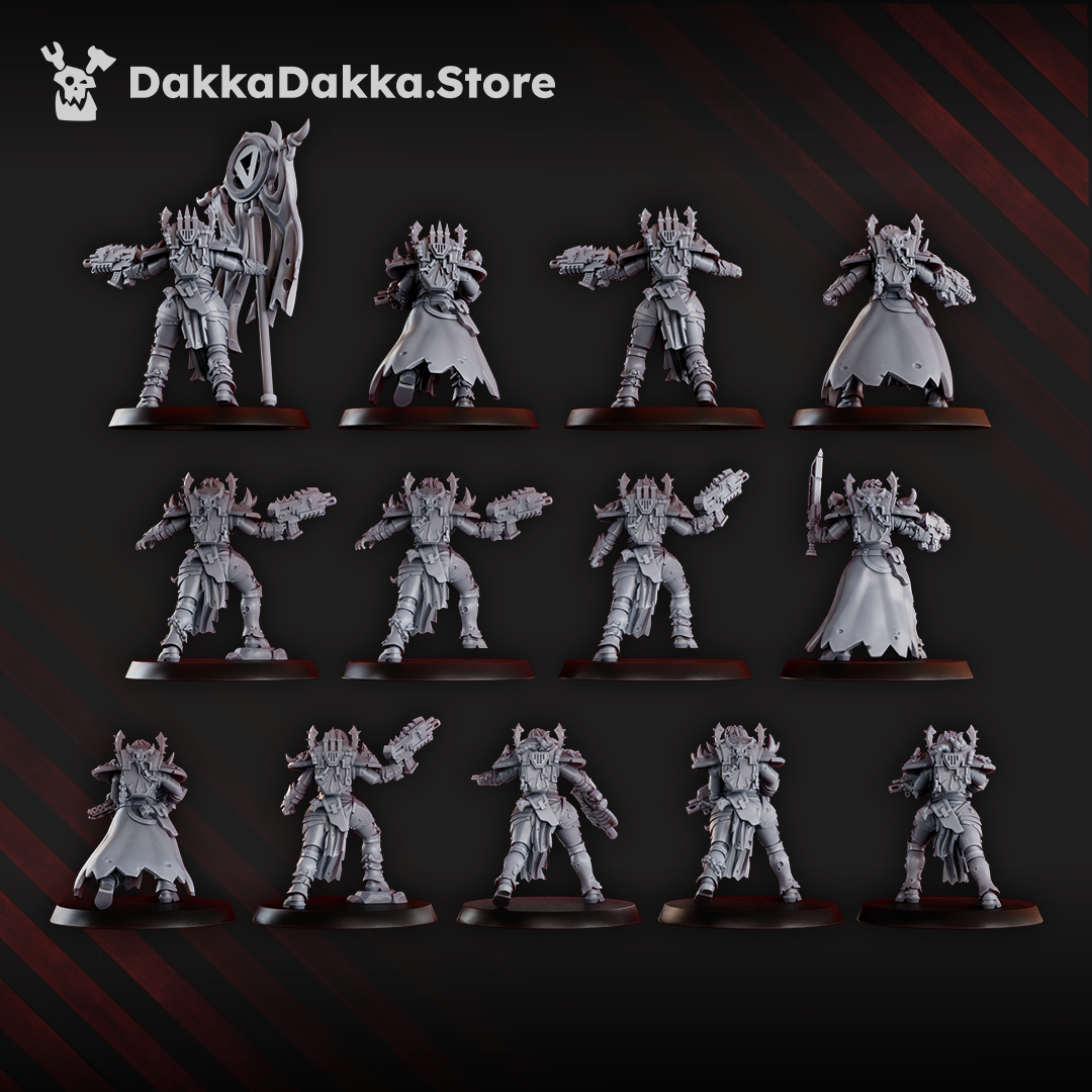 Alternate view of BATTLE WITCHES SQUAD by DakkaDakka Store - Full Miniature / Model