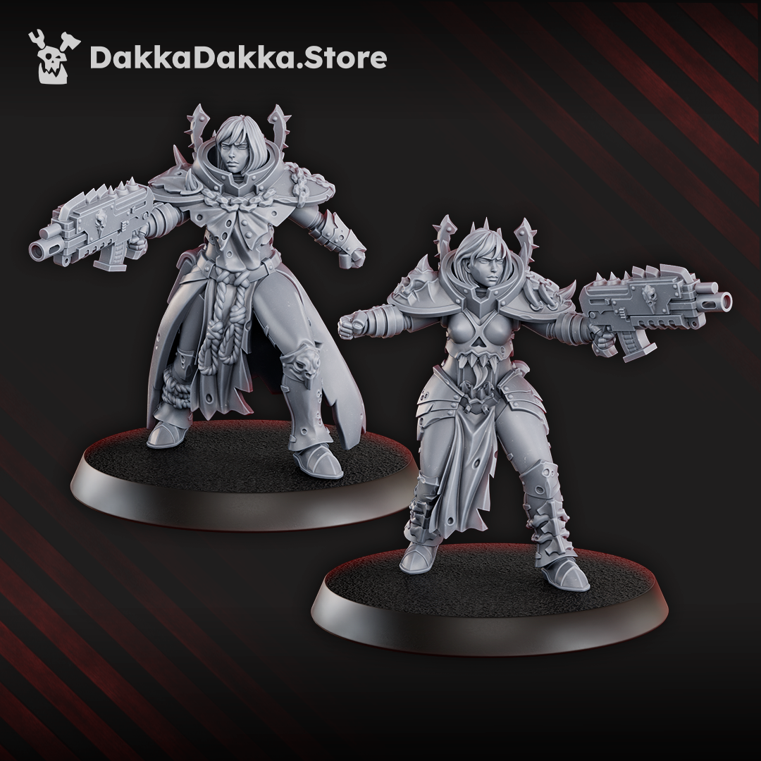 Alternate view of BATTLE WITCHES SQUAD by DakkaDakka Store - Full Miniature / Model
