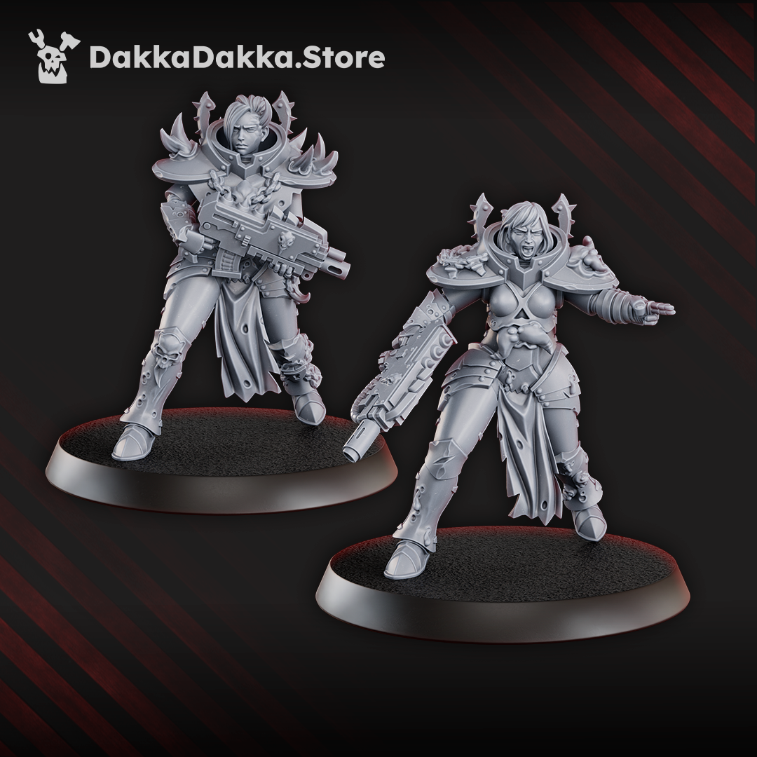 Alternate view of BATTLE WITCHES SQUAD by DakkaDakka Store - Full Miniature / Model