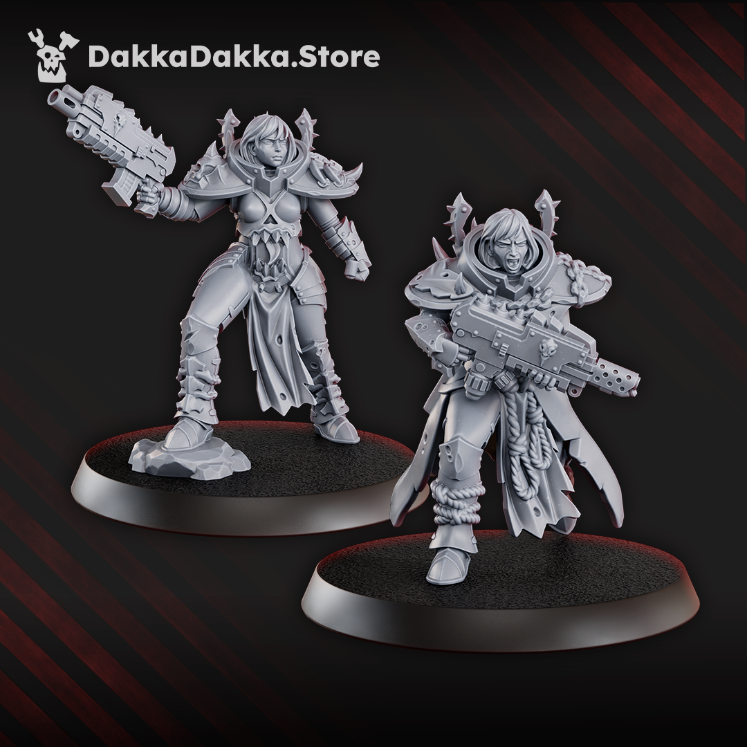 Alternate view of BATTLE WITCHES SQUAD by DakkaDakka Store - Full Miniature / Model