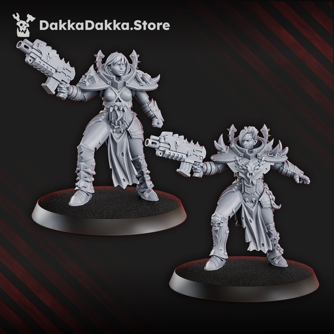 Alternate view of BATTLE WITCHES SQUAD by DakkaDakka Store - Full Miniature / Model