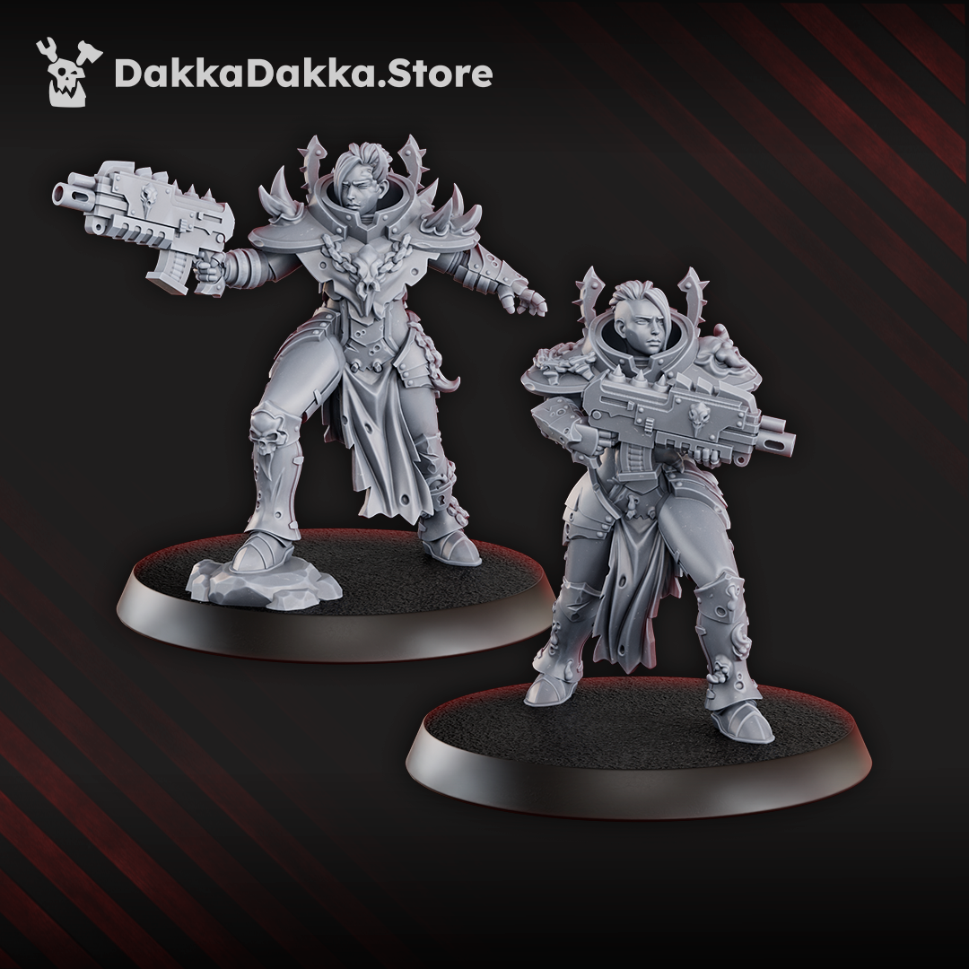 Alternate view of BATTLE WITCHES SQUAD by DakkaDakka Store - Full Miniature / Model