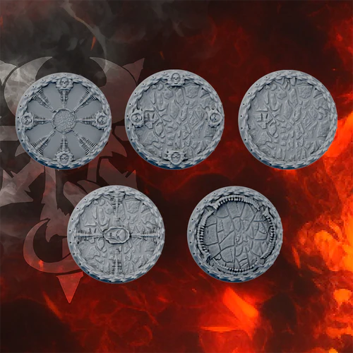 Legion of Indivisible 32mm Bases Set x5 #1
