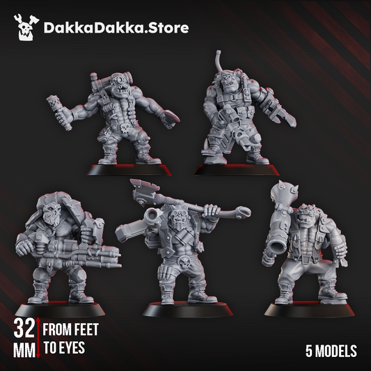 BLAK ORKS MOB