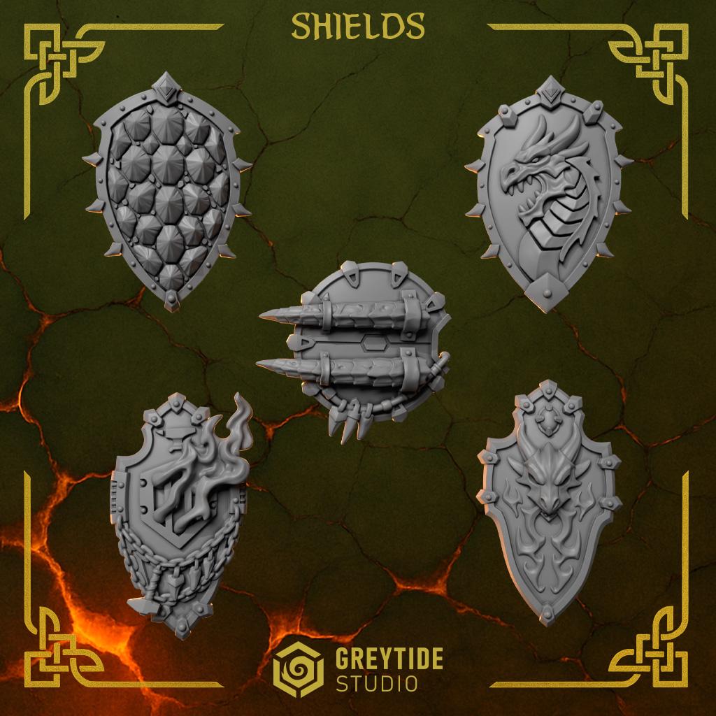 Shields | Anvil Wardens| Greytide Studio
