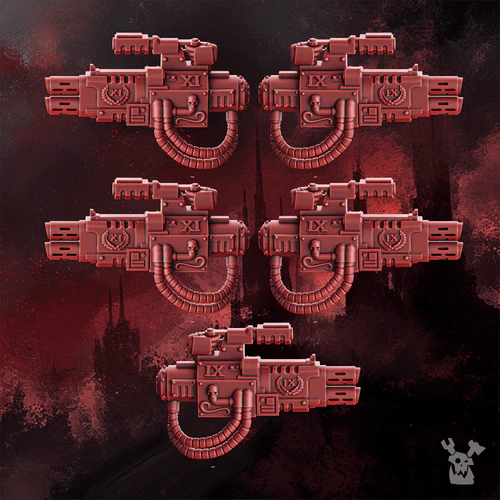 Crimson Wings Fuse Cannons Set x5