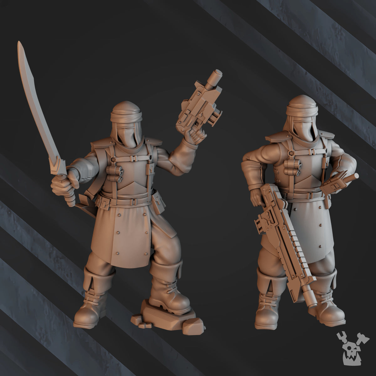Alternate view of BEDOUIN DESERT STALKERS by DakkaDakka Store - Full Miniature / Model