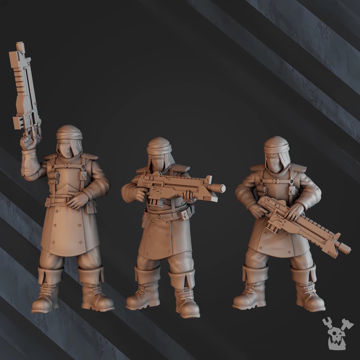 Alternate view of BEDOUIN DESERT STALKERS by DakkaDakka Store - Full Miniature / Model