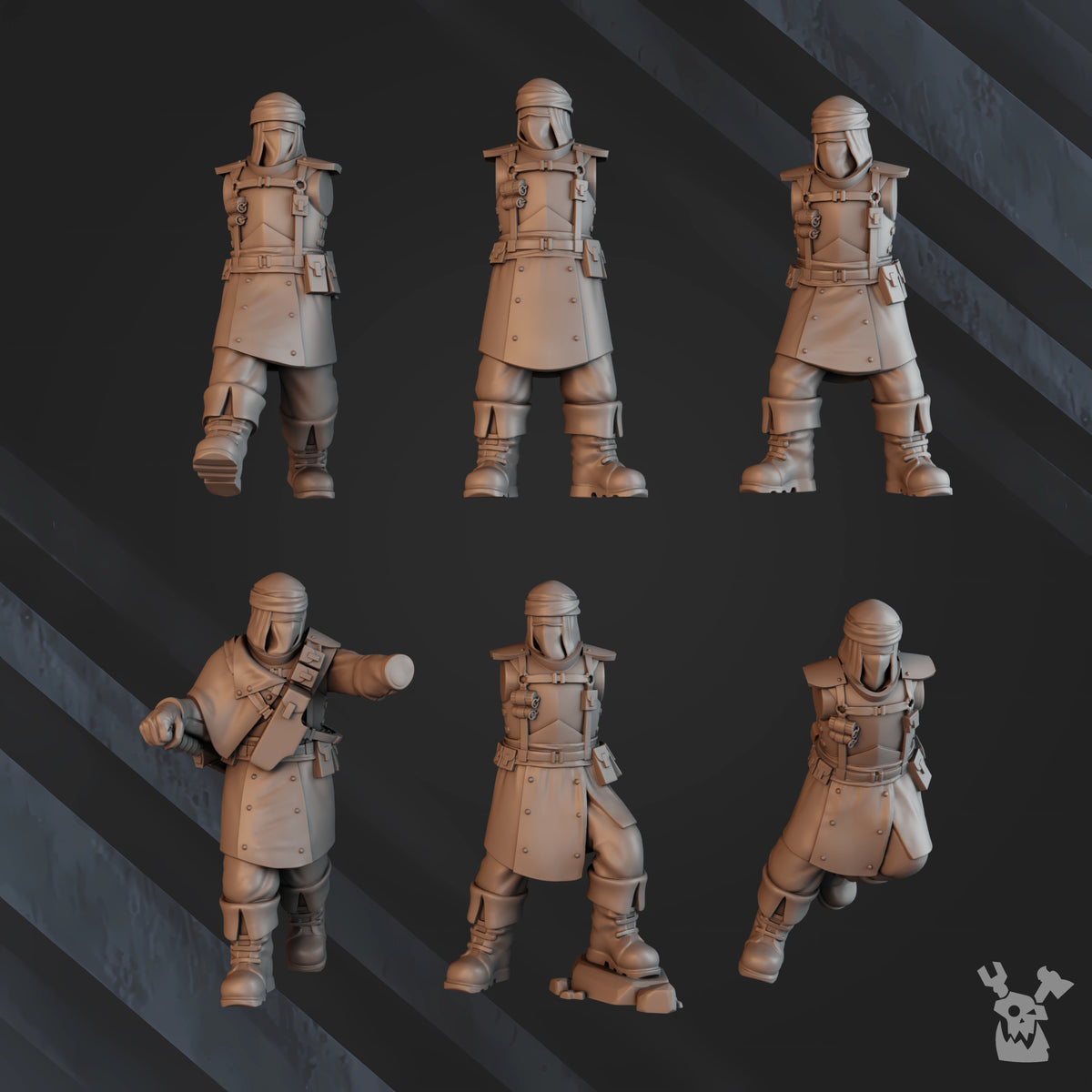 BEDOUIN DESERT STALKERS (BUILD KIT) by DakkaDakka Store - Full Miniature / Model