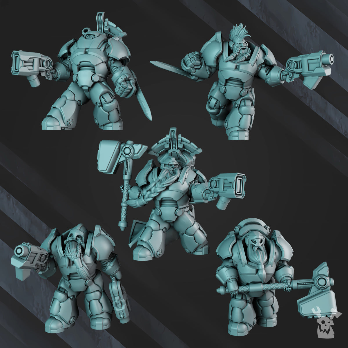 BLACK MOUNTAIN GUARDIANS by DakkaDakka Store - Full Miniature / Model
