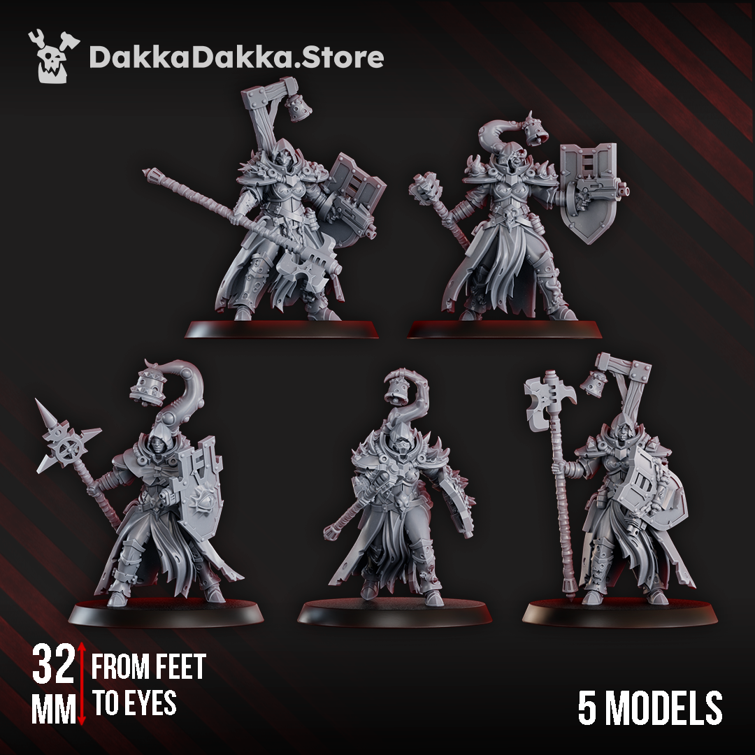 BLIGHTSHIELD WITCHES SQUAD by DakkaDakka Store - Full Miniature / Model